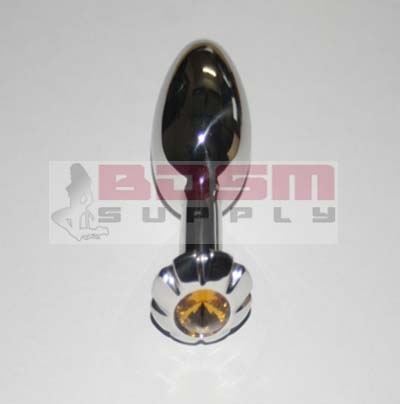 BUTT PLUG WITH FLOWER SHAPE BASE