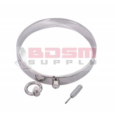 FLAT SLAVE COLLAR WITH ADJUSTABLE RING