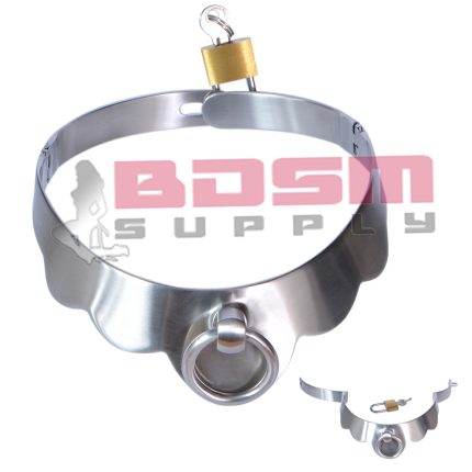 STAINLESS STEEL CROWN STYLE COLLAR WITH O RING